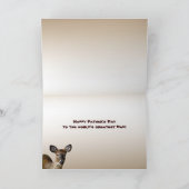 Carte de Fête des pères Young Deer (Intérieur)