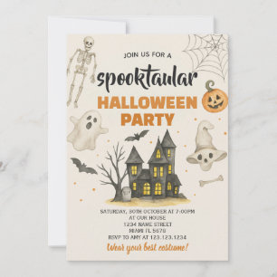 Carte de fête d'Halloween adorable