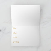 Carte de fête du 50e anniversaire du Mariage (Intérieur)