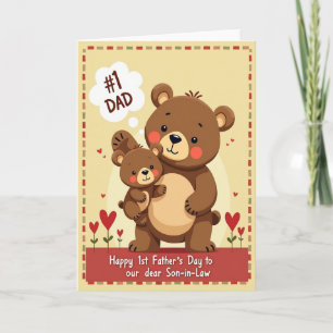 Carte de Fête du Gendre de Tout Coeur