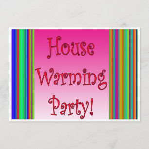 Carte de fête du réveil de la maison