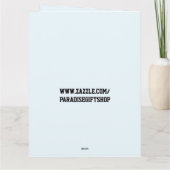 CARTE DE FETE MAMAN CHAT CURIEUX (Dos)