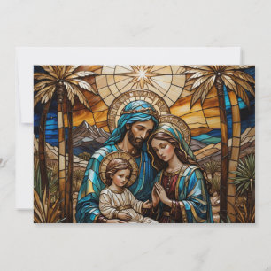 Carte de fête moderne élégante unique de la Nativi