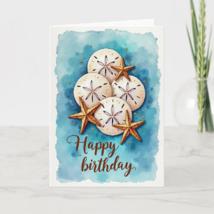 Carte de fête océanique