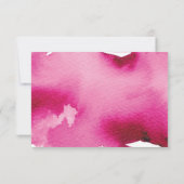 CARTE DE FÊTE or rose foncé (Dos)