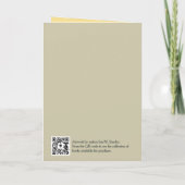 Carte de fête orthodoxe (Dos)