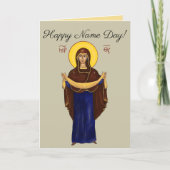 Carte de fête orthodoxe (Devant)