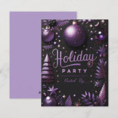 Carte de fête personnalisée (Devant / Derrière)