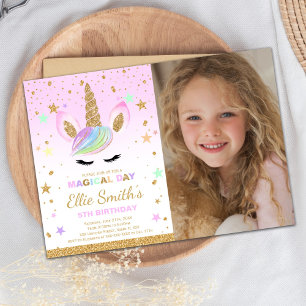 Carte de fête pour enfants magique modifiable