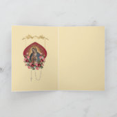 Carte de fête religieuse Vierge Marie Guadalupe es (Intérieur)
