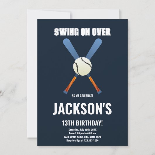 Carte de fête sportive pour garçons avec balle cla (Devant)