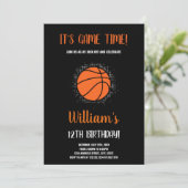 Carte de fête sportive pour garçons avec thème de  (Debout devant)