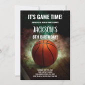 Carte de fête sportive pour garçons modifiable ave (Devant)