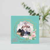 Carte de fête unique 🎄 Parka Posse de Noël (Debout devant)