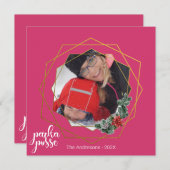 Carte de fête unique 🎄 Parka Posse de Noël (Devant / Derrière)