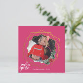 Carte de fête unique 🎄 Parka Posse de Noël (Debout devant)