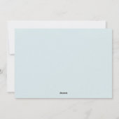 CARTE DE FÊTES COSTALE | Noël tropical sur la plag (Dos)