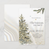 Carte de fêtes de magie de Noël dans chaque flocon (Devant / Derrière)