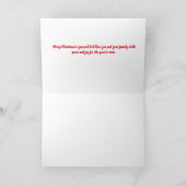 Carte de fêtes G : Joyeux Noël (Intérieur)