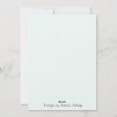 Carte de fêtes Golden Retriever (Dos)