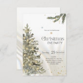 Carte de fêtes : la magie de Noël dans chaque floc (Devant / Derrière)