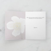 Carte de fêtes - Rose d'Hiver (Intérieur)