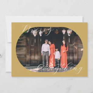 Carte de fêtes TOUT de Merry doré