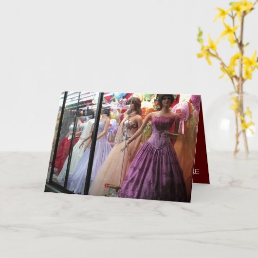 Carte de fiançailles personnalisée (Fleur jaune)