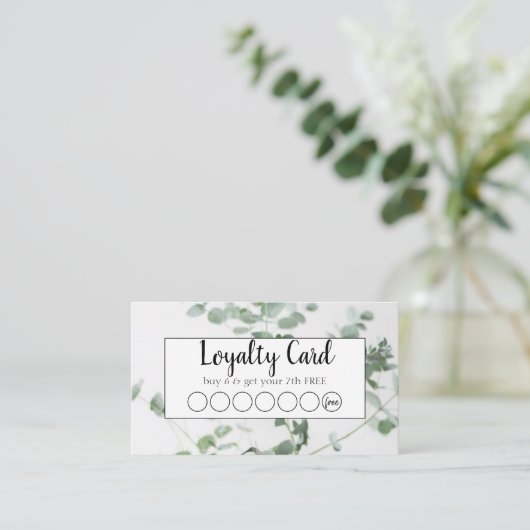 Carte de fidélité (Debout devant)