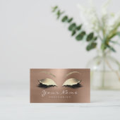 Carte de fidélité 10 Lashes de maquillage Extensio (Debout devant)