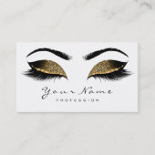 Carte de fidélité 10 Lashes de maquillage Extensio (Devant)