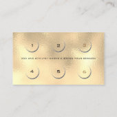 Carte de fidélité 6 Beauté Salon Lashes Maquillage (Dos)