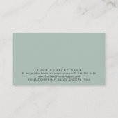Carte de fidélité 6 perforations EVERLY Art Déco v (Dos)