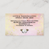 Carte De Fidélité *~* 6 Punch Butterfly Moth Magic Peach Gold (Dos)