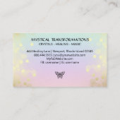 Carte De Fidélité *~* 6 Punch Butterfly Moth Magic Rainbow Pastel (Dos)