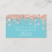 Carte de fidélité 6 Punch Maquillage Artiste Coeur (Devant)