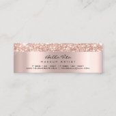 Carte de fidélité 6 Punch Maquillage de beauté Coe (Devant)