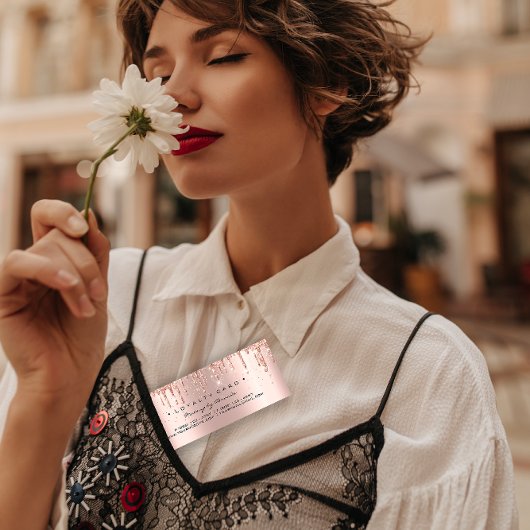 Carte de fidélité 6 Punch Maquillage de beauté Coe