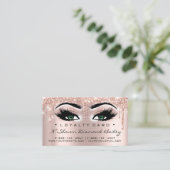 Carte de fidélité 6 Punch Maquillage Lash Coeur Ro (Debout devant)