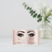 Carte de fidélité 6 Salon de beauté Lash Rose de m (Debout devant)