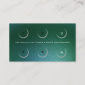 Carte de fidélité 6 Salon de beauté Lashes Tropica (Dos)