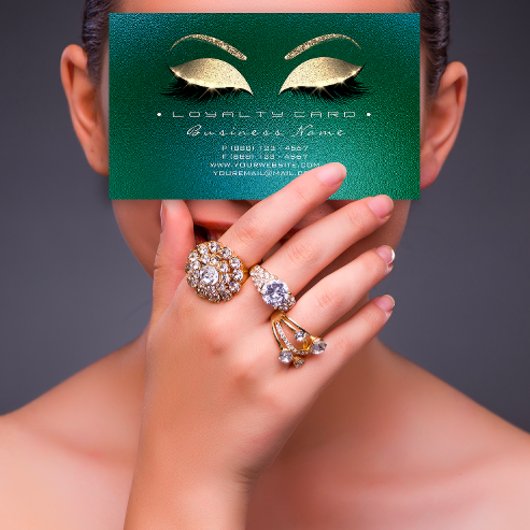 Carte de fidélité 6 Salon de beauté Lashes Tropica