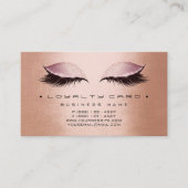 Carte de fidélité 6 Salon de beauté Maquillage Cui (Devant)