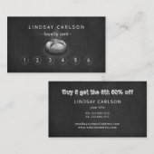 Carte de fidélité à la boulangerie rustique (Devant / Derrière)