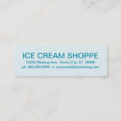 carte de fidélité à la crème glacée (rétrograde) (Dos)