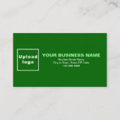 Carte de fidélité à plat d'affaires (Dos)