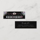 Carte de fidélité à rabais client (Devant / Derrière)