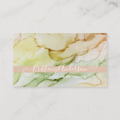 Carte De Fidélité Abstrait rose vif personnalisé (Dos)