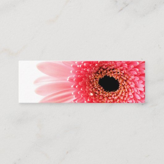 Carte De Fidélité Affiche Gerbera Daisy (Devant)