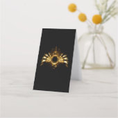 Carte De Fidélité Ailes de Steampunk (Devant)